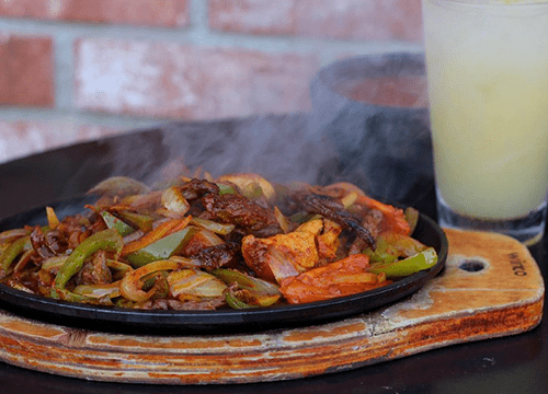 fajitas from El Patio in Simi Valley